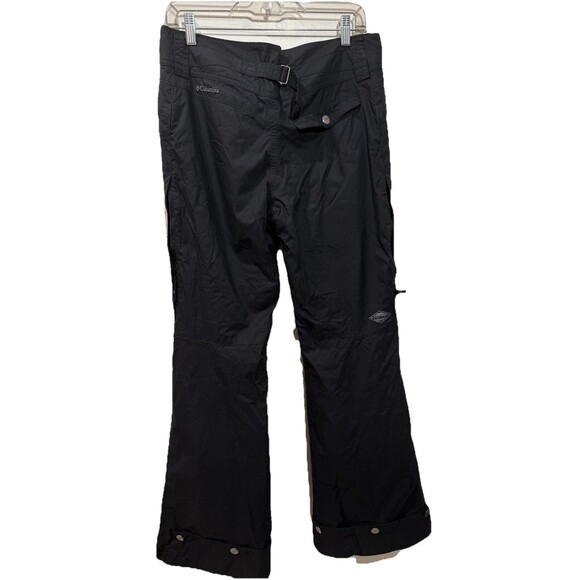 Columbia Women’s Small Ski Snow Pants Black Waterproof Omni-Tech - Picture 2 of 10